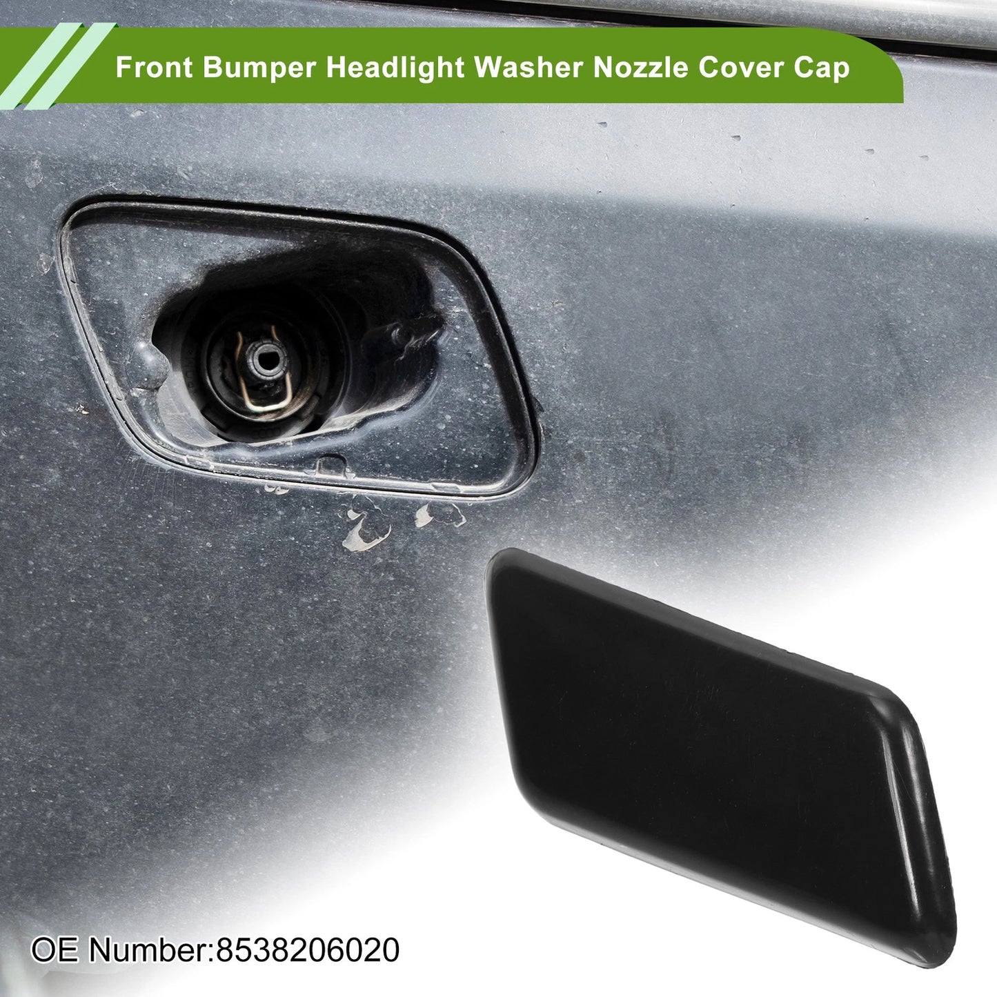 Front Right Washer Nozzle Cover Cap No. 8538206020 for Toyota Camry (Unpainted)