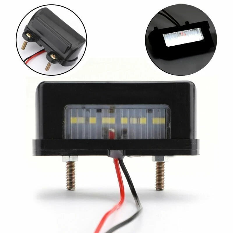 Universal License Plate Holder for LED Integrated Tail Lights