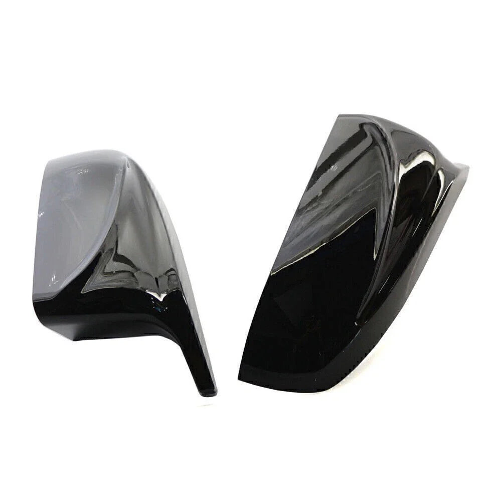 Rear View Mirror Cover Trim for BMW X5 X6 E70 E71 (2007-2013) Glossy Black