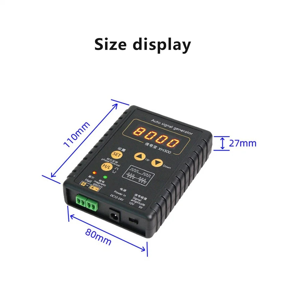 Automotive Sensor Simulator Tester 8000Hz Signal Generator Tool for Vehicle
