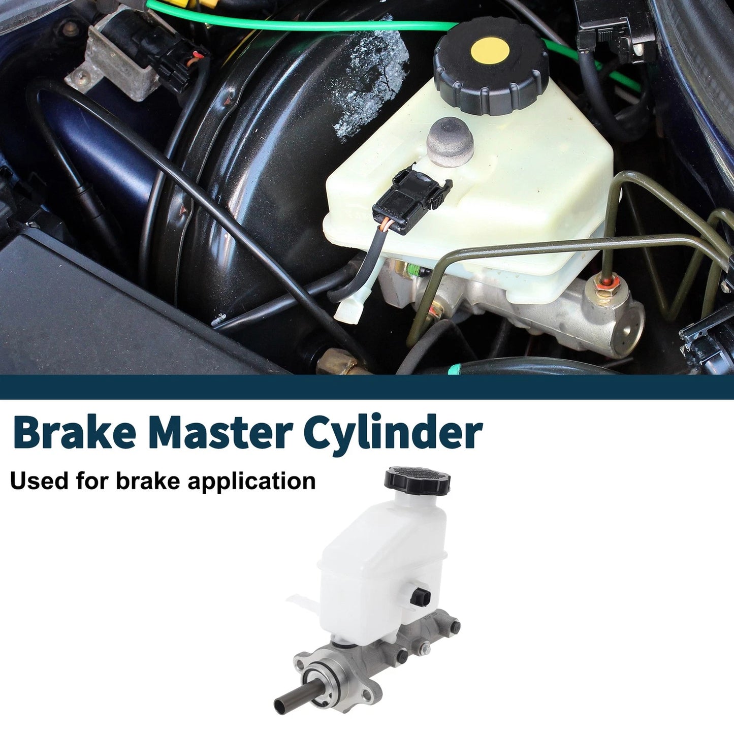 Brake Master Cylinder with Reservoir No. 585102L500/M630675 for Hyundai Elantra (2011–2016)