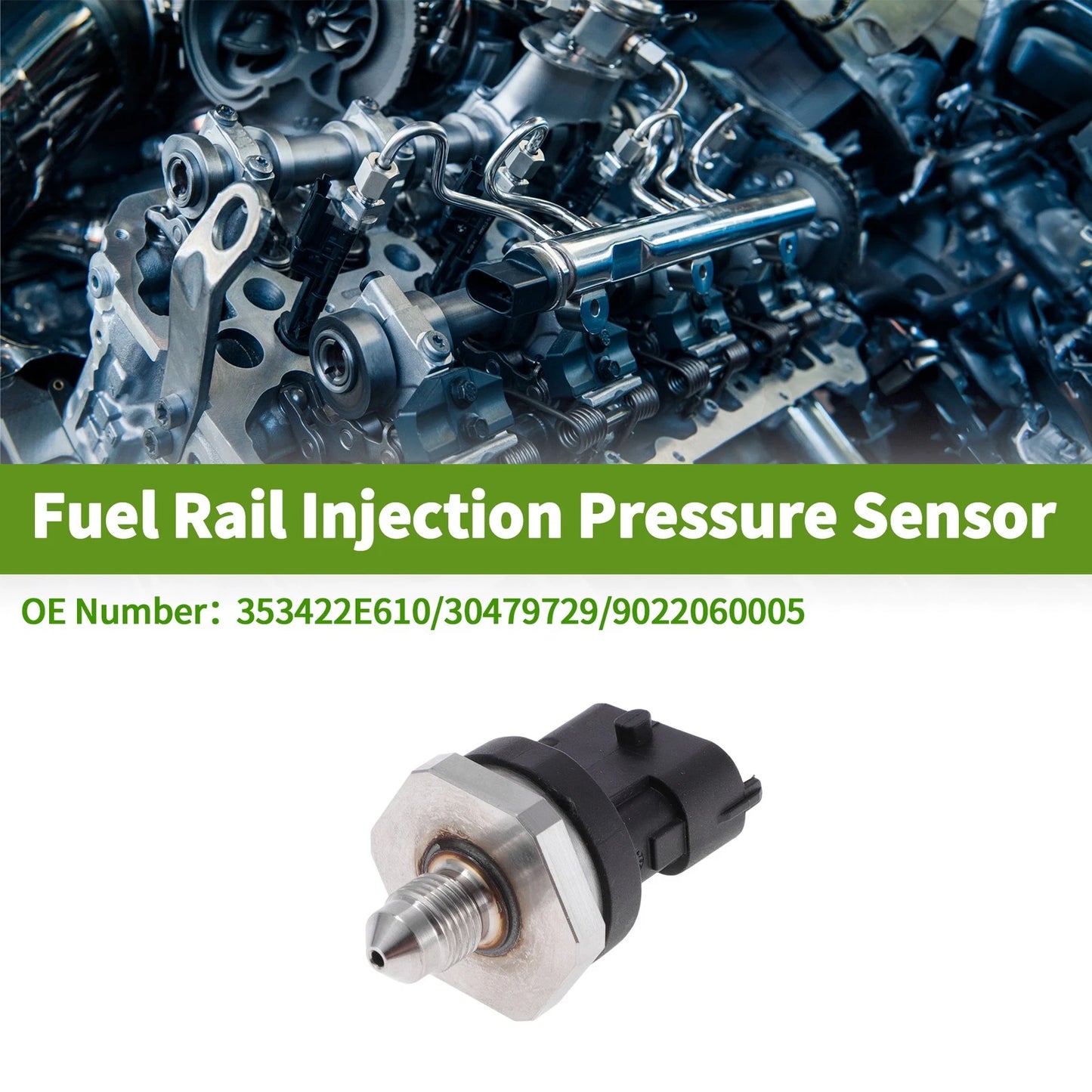 Fuel Injection Pressure Sensor No.353422E610 for Hyundai Veloster 1.6T (2019–2021)