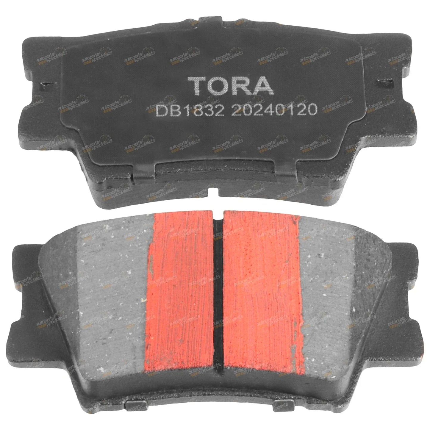 Rear Ceramic Disc Brake Pad Set for Toyota Aurion (2012–2017)