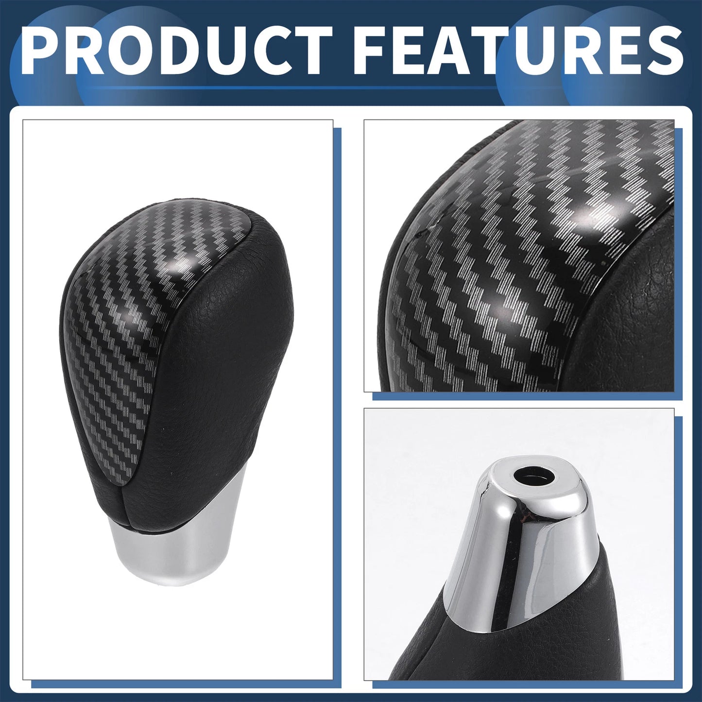 Automatic Gear Shifter Knob for Toyota Alphard 200 Series (2011–2012) Faux Leather