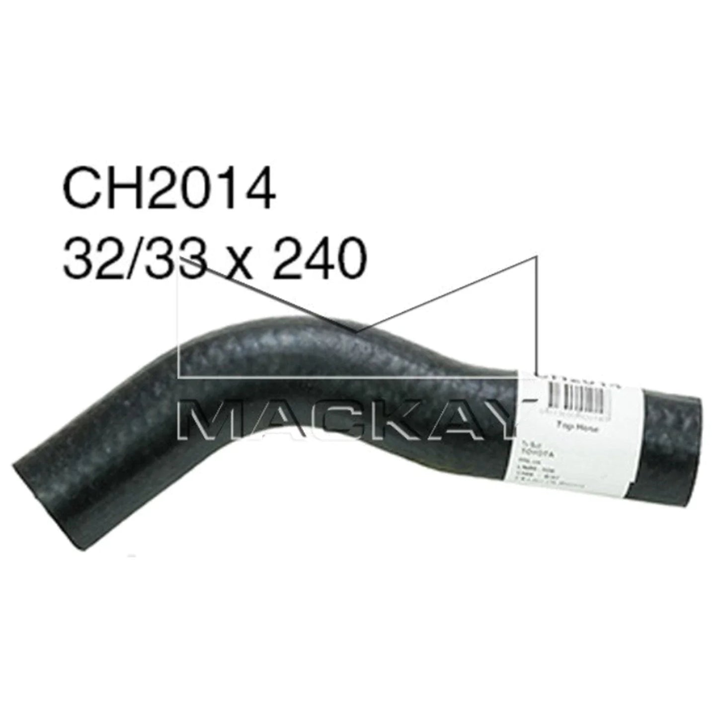 Upper Radiator Hose for Hilux LN86 LN106 LN107 LN111 LN130 4cyl 2.8L 3L 1988~99