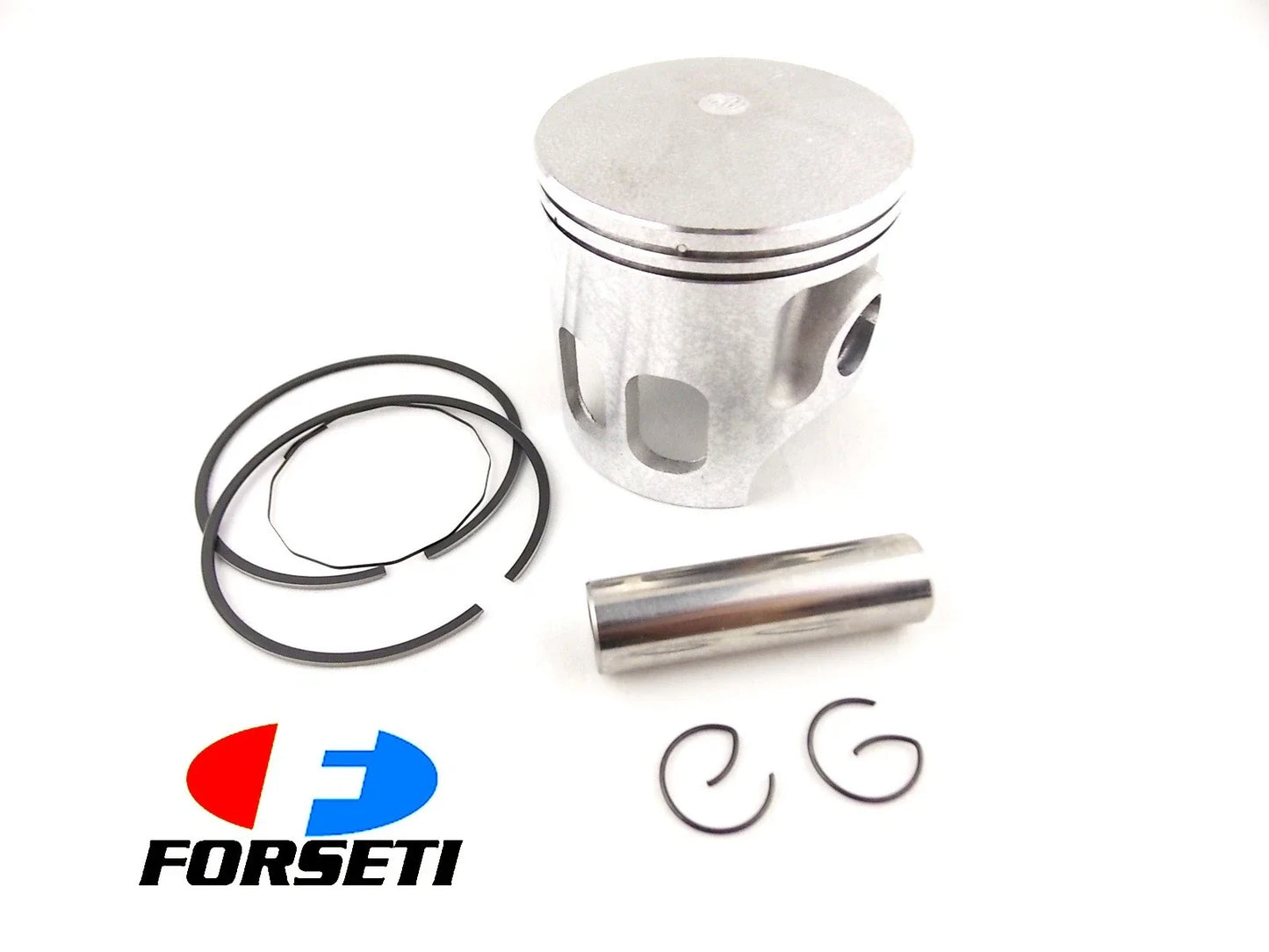 1. FORSETI Top End Kit 1.00mm 67mm Piston Rings Gasket for YAMAHA DT175 (74-76)
