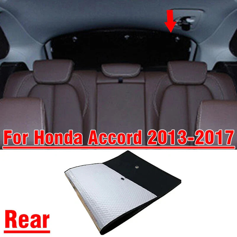 Rear Windshield Privacy Sunshade for Honda Accord (2013–2017)