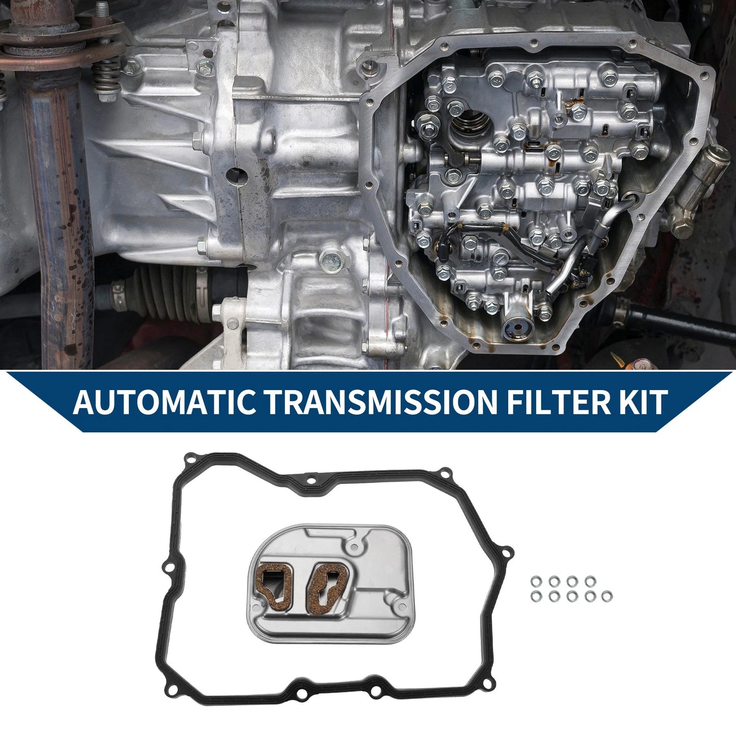 Set of 2 Automatic Transmission Filter Kits No.09M325429 for VW Passat (2009–2009)