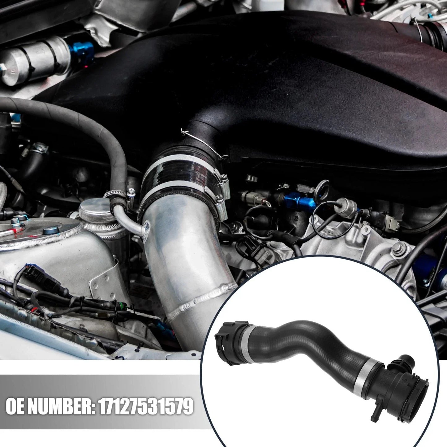 Crankcase Vent Hose Valve Cover for BMW 328i (2009-2013)