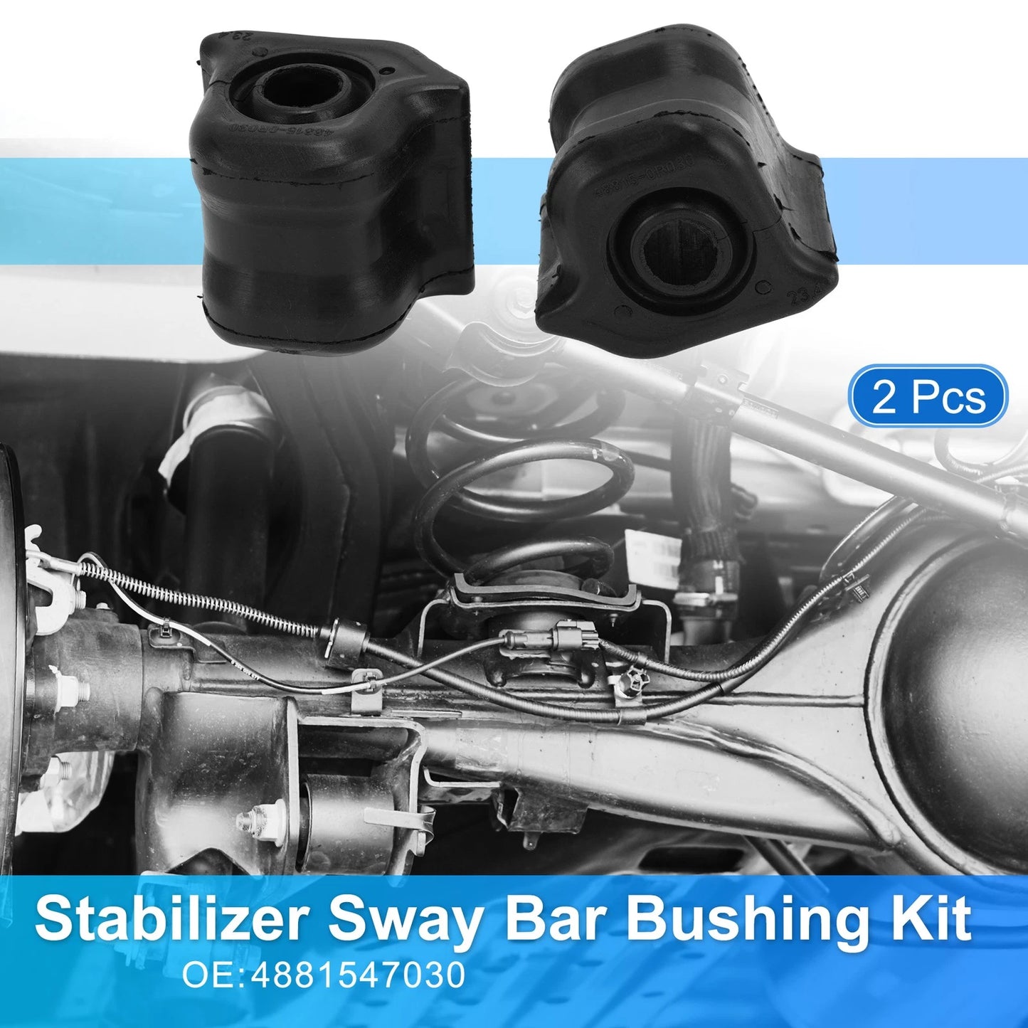 Set of 2 Front Right Stabilizer Sway Bar Bushing Kit