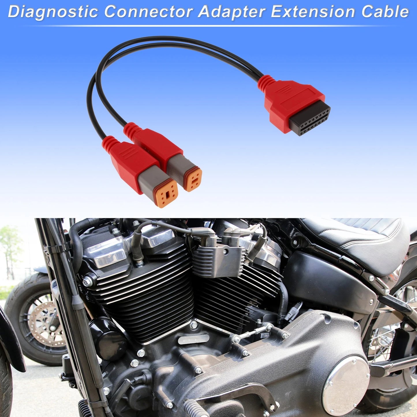 Diagnostic Cable for Harley Davidson Softail (2001–2010) 1584/1690