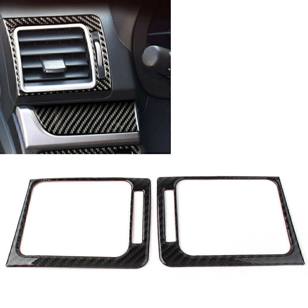 Carbon Fiber Console Air Outlet Vent Trim for Subaru Forester (2013–2018)