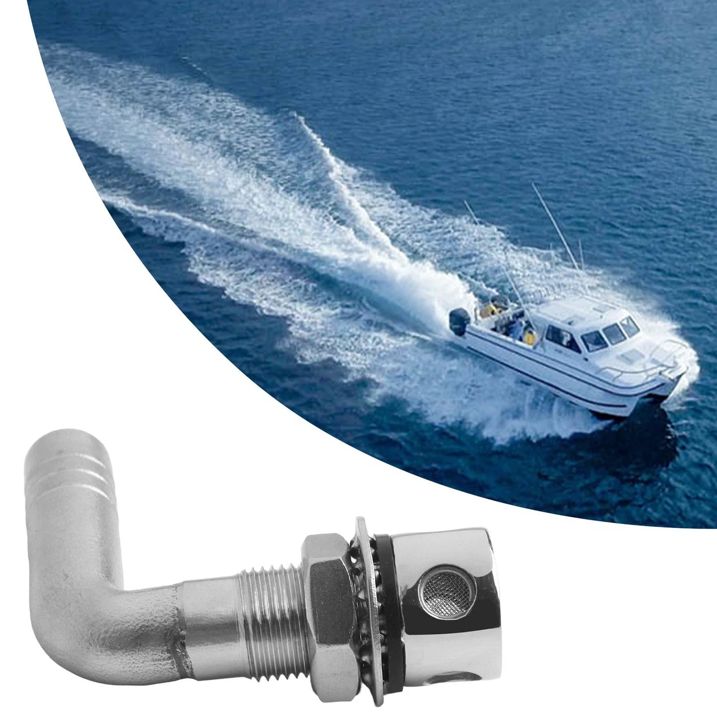 Breather Vent 316 Stainless Boat Fuel Tank for Reliable Airflow Solution