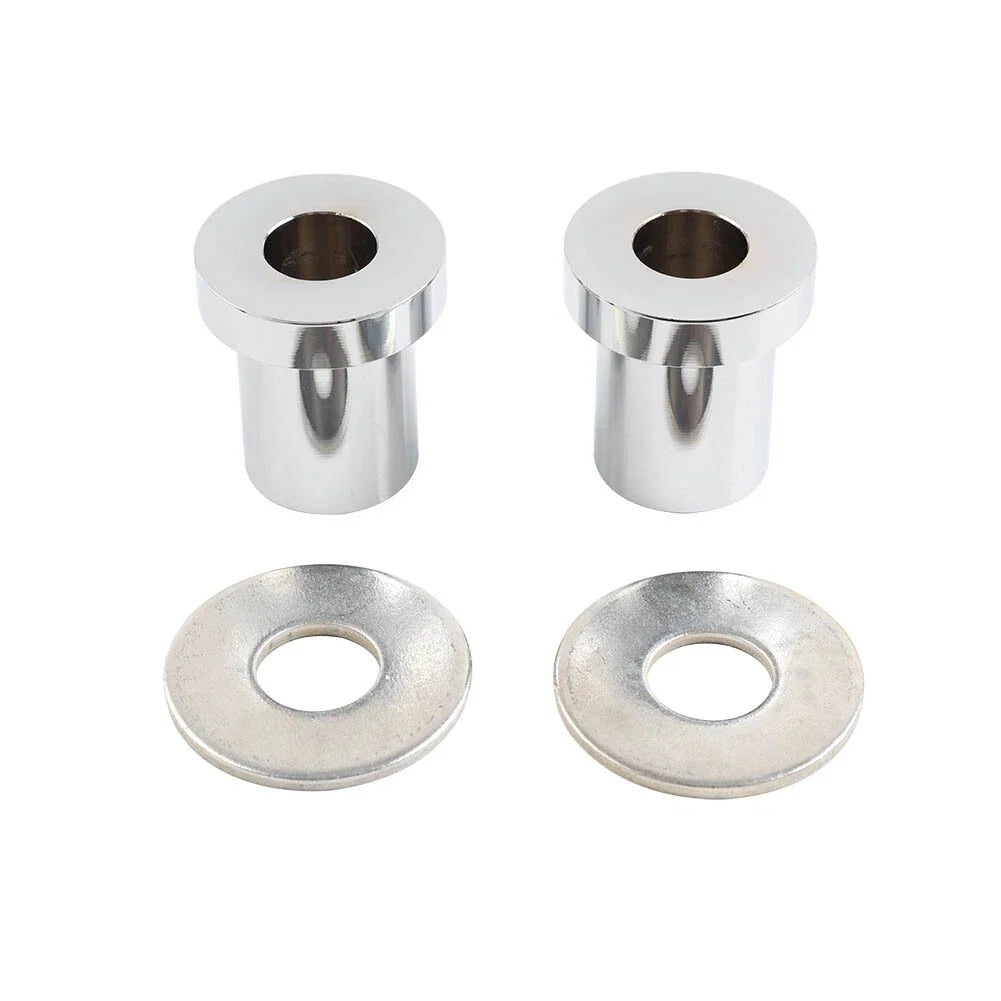 CNC Solid Handlebar Riser Bushings for Harley Touring Road King Softail