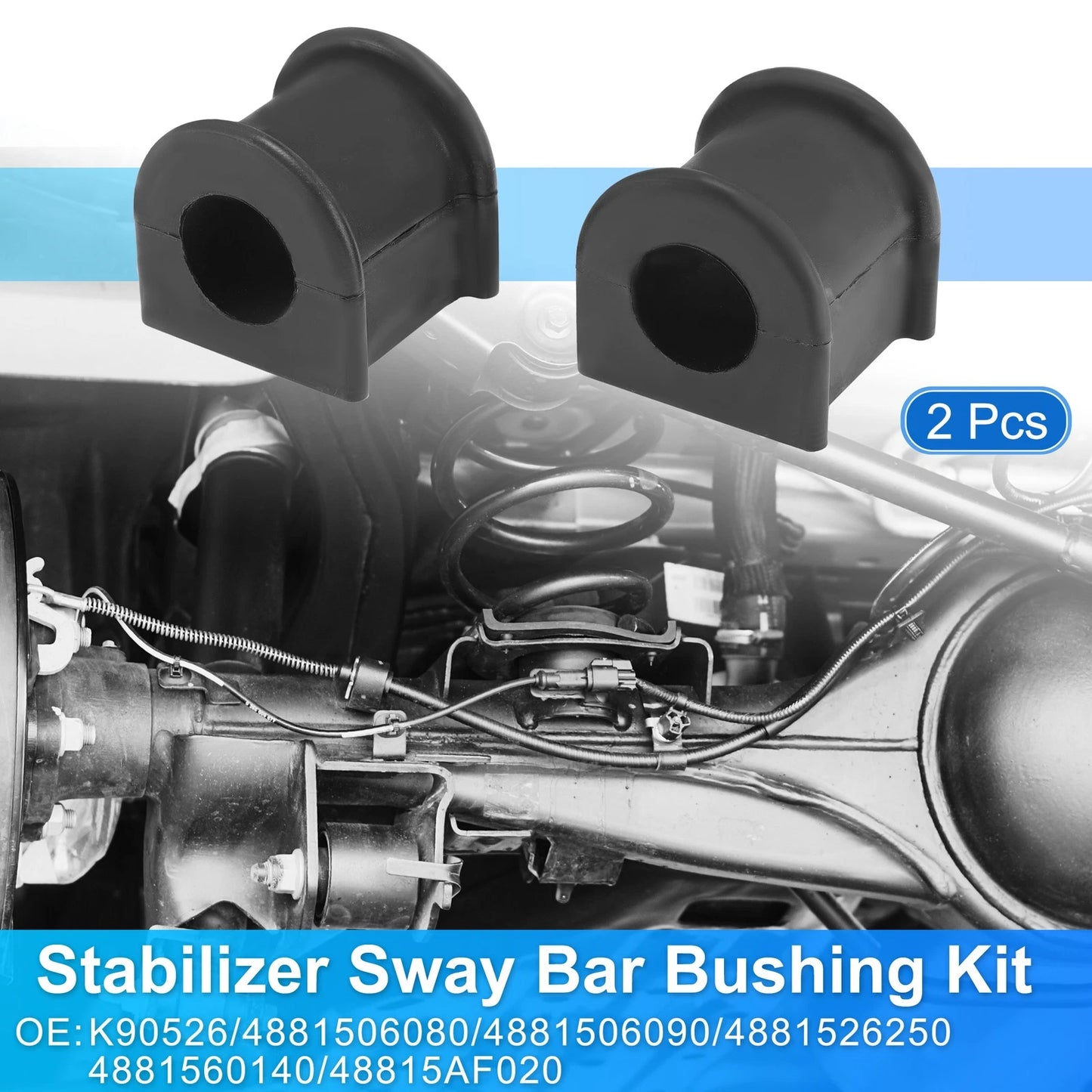 2X Stabilizer Sway Bar Bushing Kit for Toyota Camry K90526
