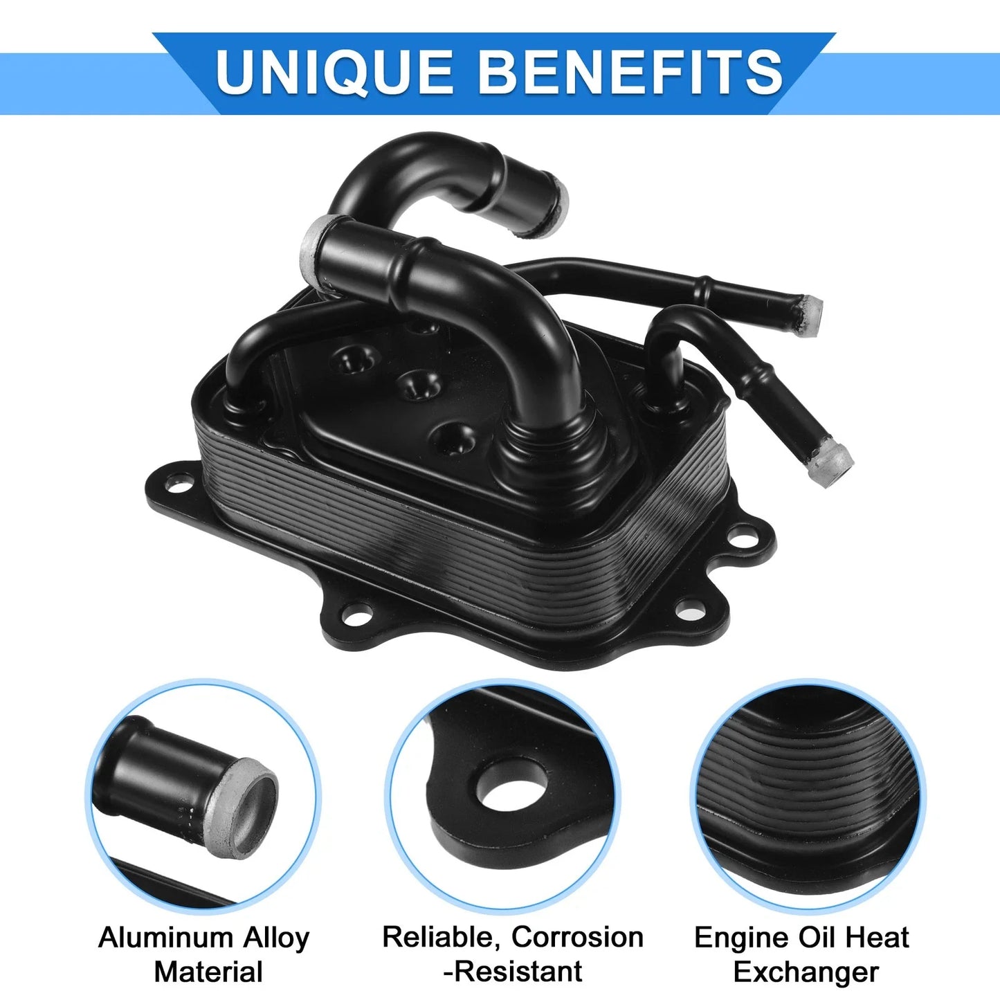 Engine Oil Cooler for Hyundai Veloster Elantra (2011-2018)