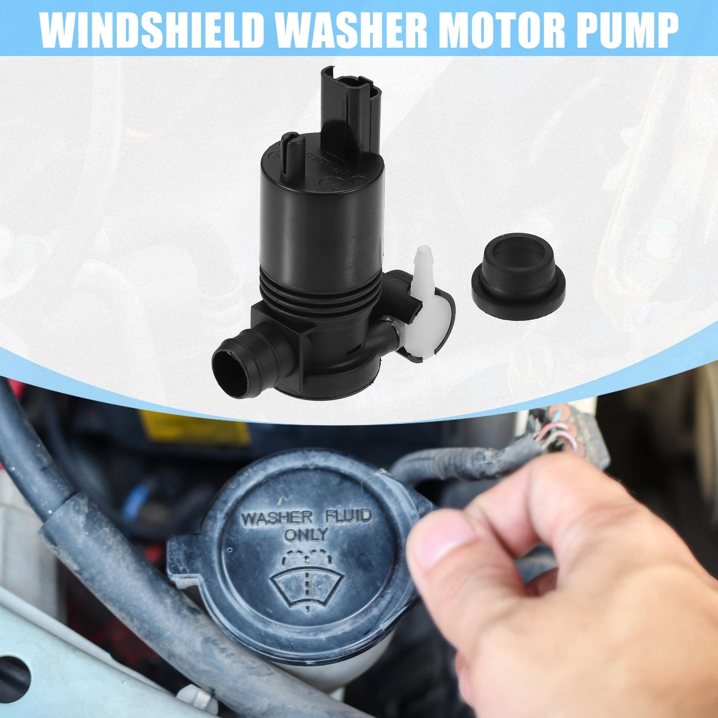 Windshield Washer Motor Pump for Nissan Rogue (2014–2017)