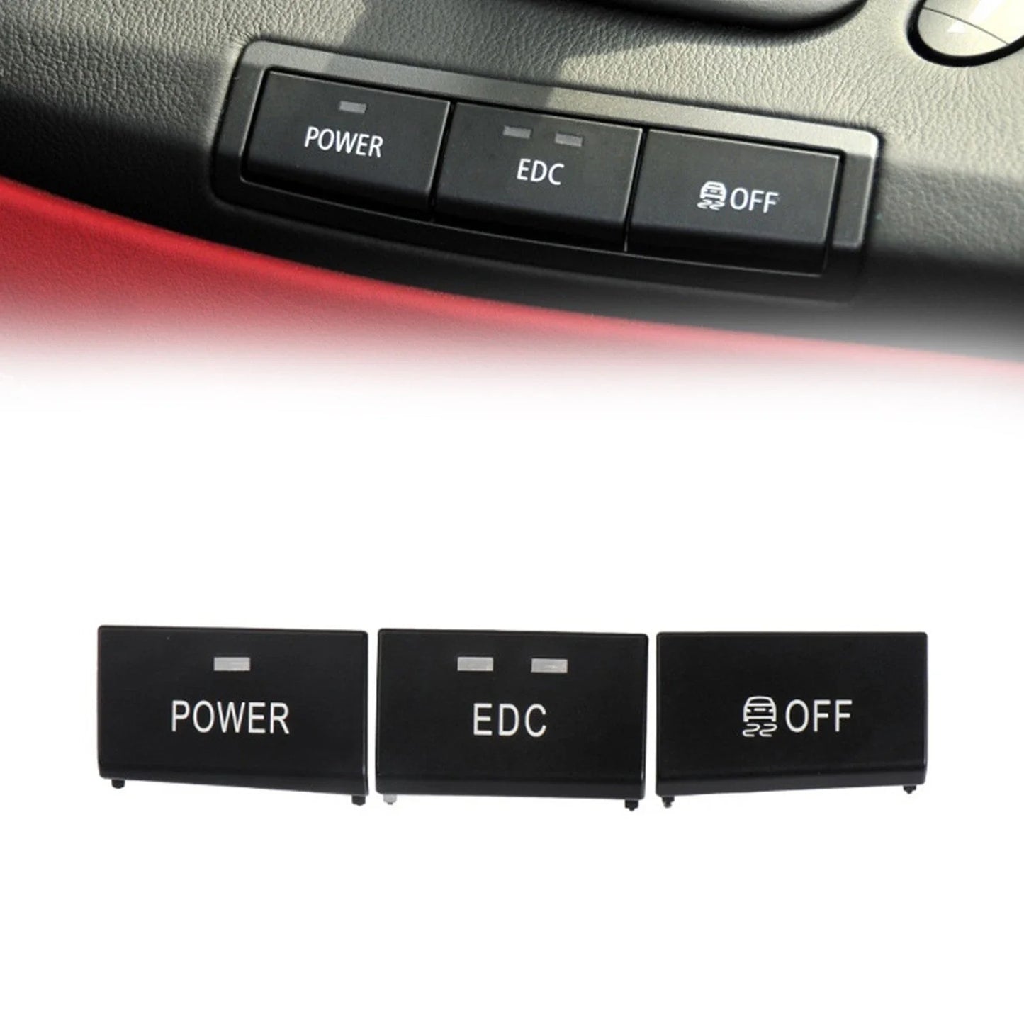 Switch Buttons for Center Console for Models (2005–2012)