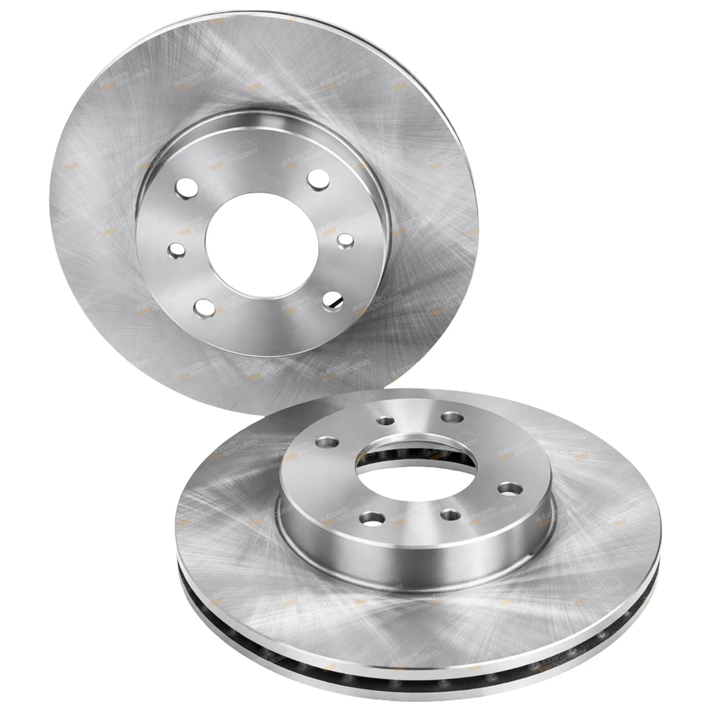 2 Rear Disc Brake Rotors for Nissan 180SX S13 (1992–1993)
