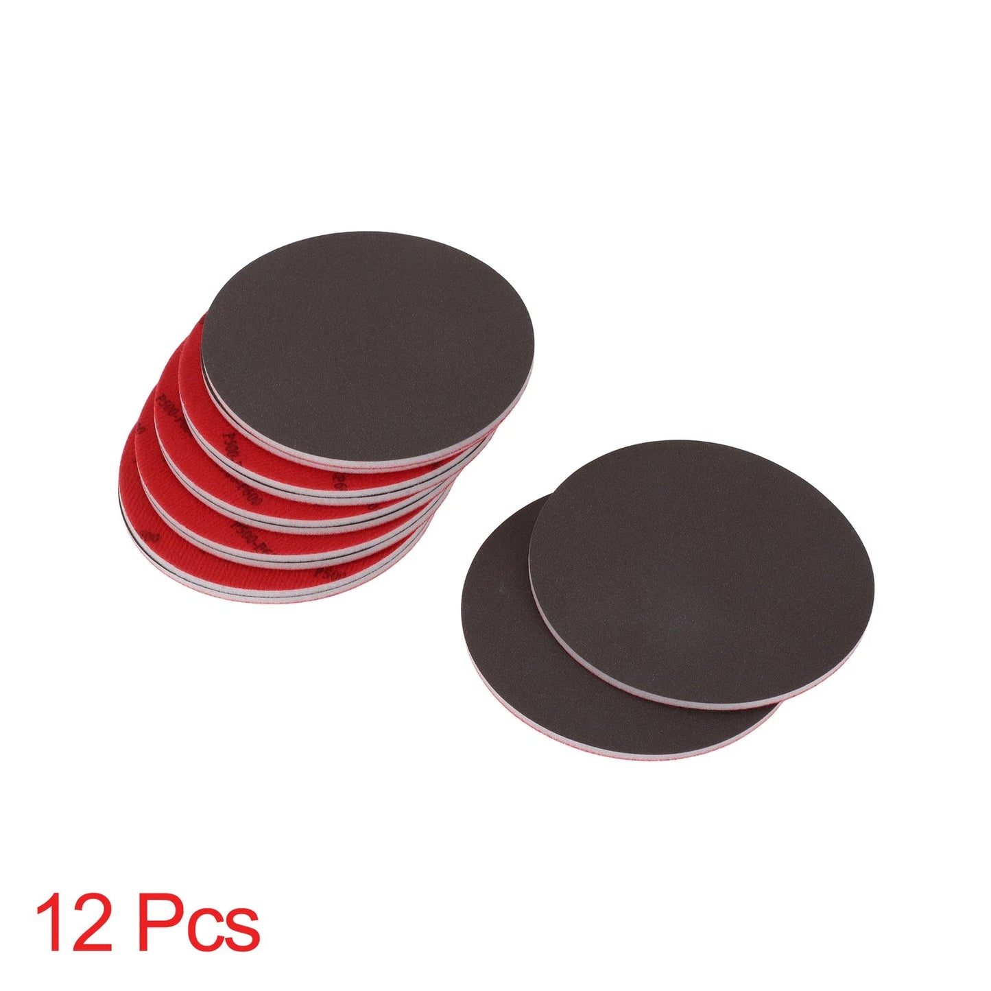 Set of 12 P600 Sanding Sponge Pads for Automotive Finishing
