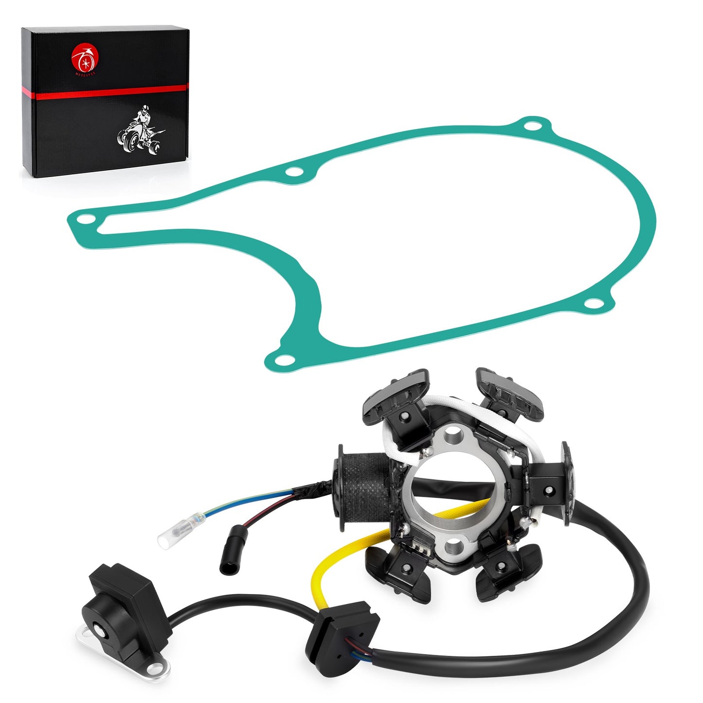 Alternator Stator with Cover Gasket for Honda CRF80F (2004–2013)