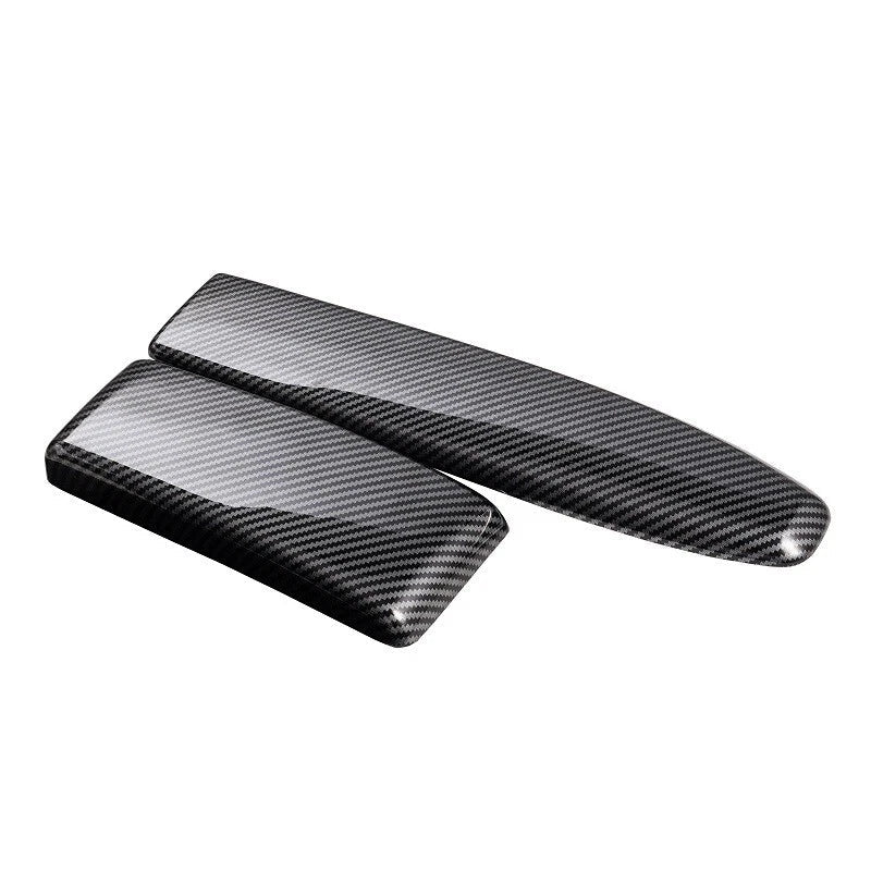 Carbon Fiber Car Interior Armrest Storage Cover Trim Decor for Benz E W212