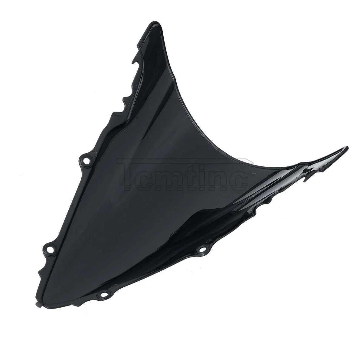 Dual Bubble Black Windshield for Yamaha YZF R6 (2003-2005)