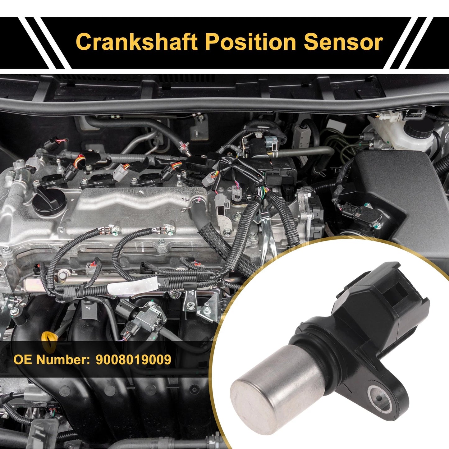 Crankshaft Position Sensor for Lexus RX300 (2003–2008) No.9008019009/9091905012