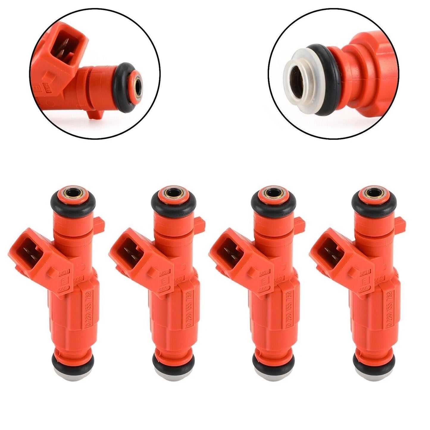 Set of 2 M8 Motorcycle Mirror Adapters Left to Right Black