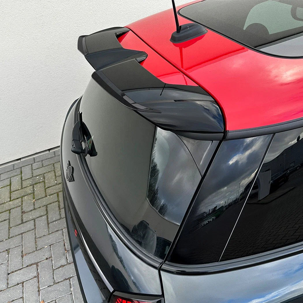 Tape-On Rear Roof Spoiler Wing Trim for Mini Cooper S F65 F66 J01 (2024–2025)
