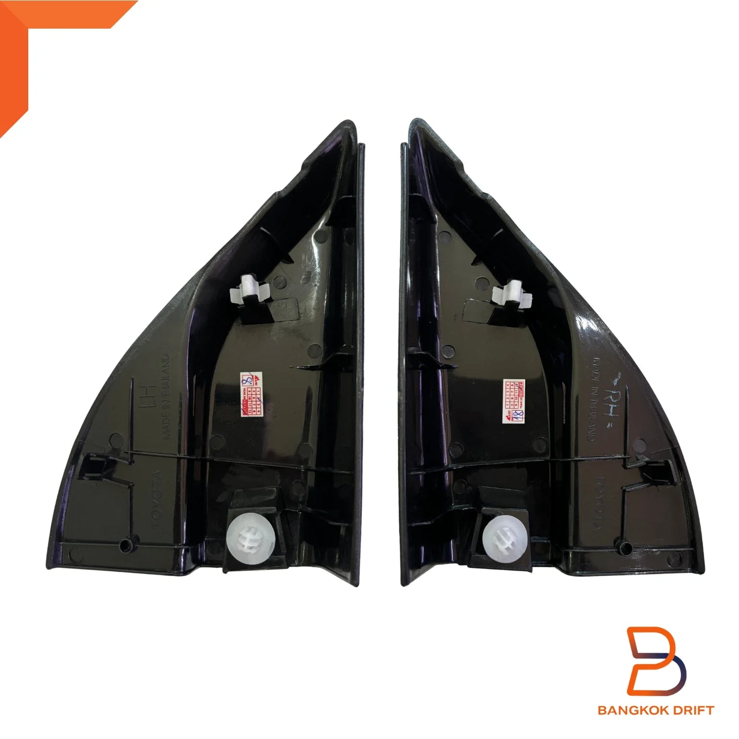Black Front Door Lower Inner Frame Bracket Cover for Toyota Hilux Vigo (05-14)