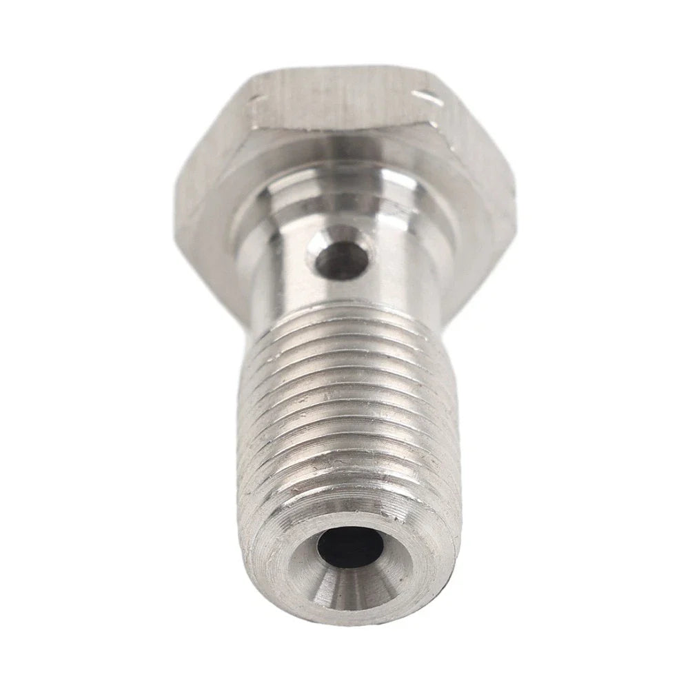 Stainless Steel Banjo Bolt 3/8x24 Fitting for AN-3 Car Brake Adaptor