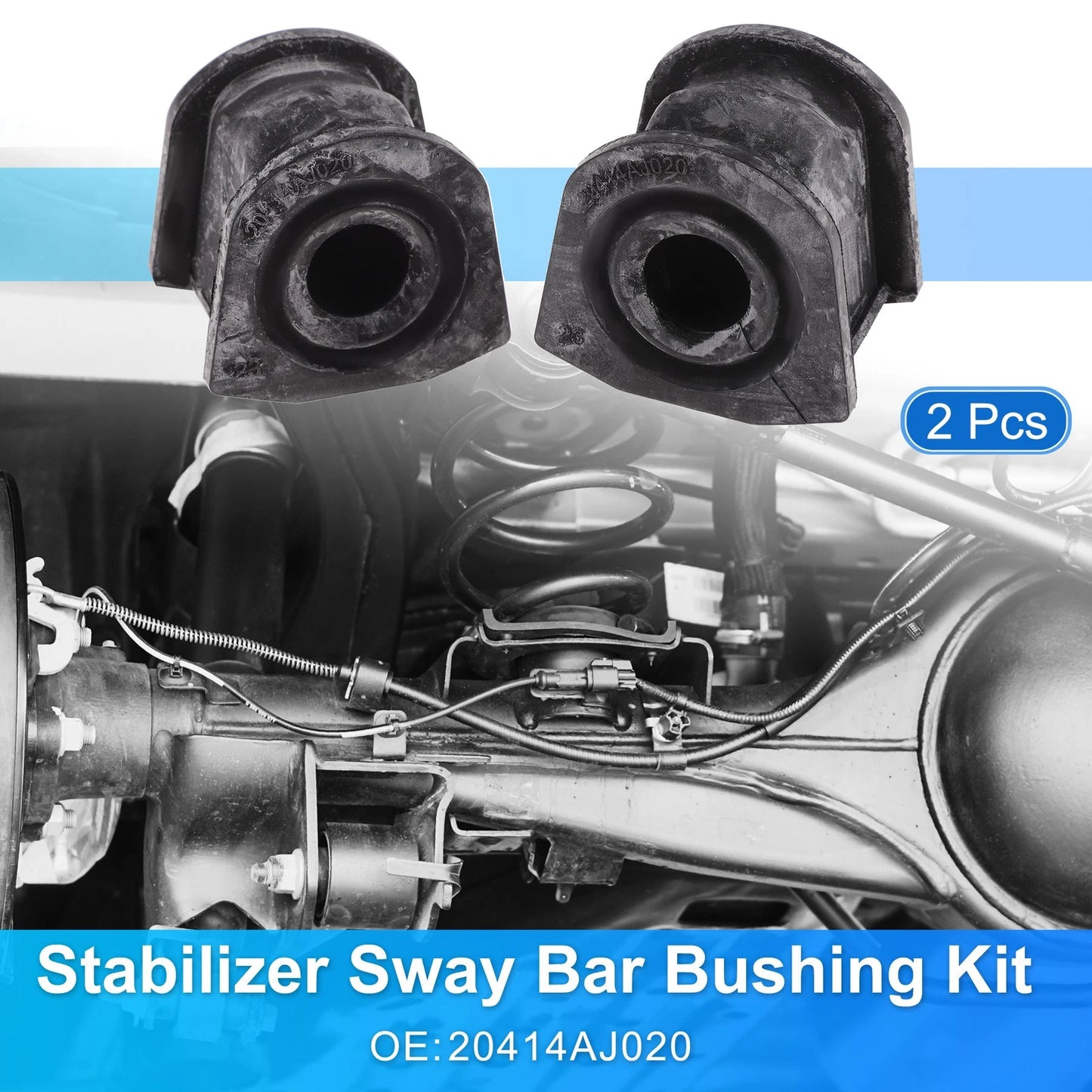 2X Stabilizer Sway Bar Bushing Kit for Subaru Legacy (2010–2014) 20414AJ020
