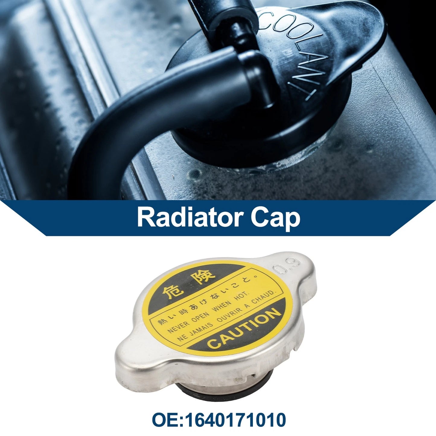 Radiator Cap No. 1640171010 for Toyota Tacoma 4Runner Corolla (1995–2023)