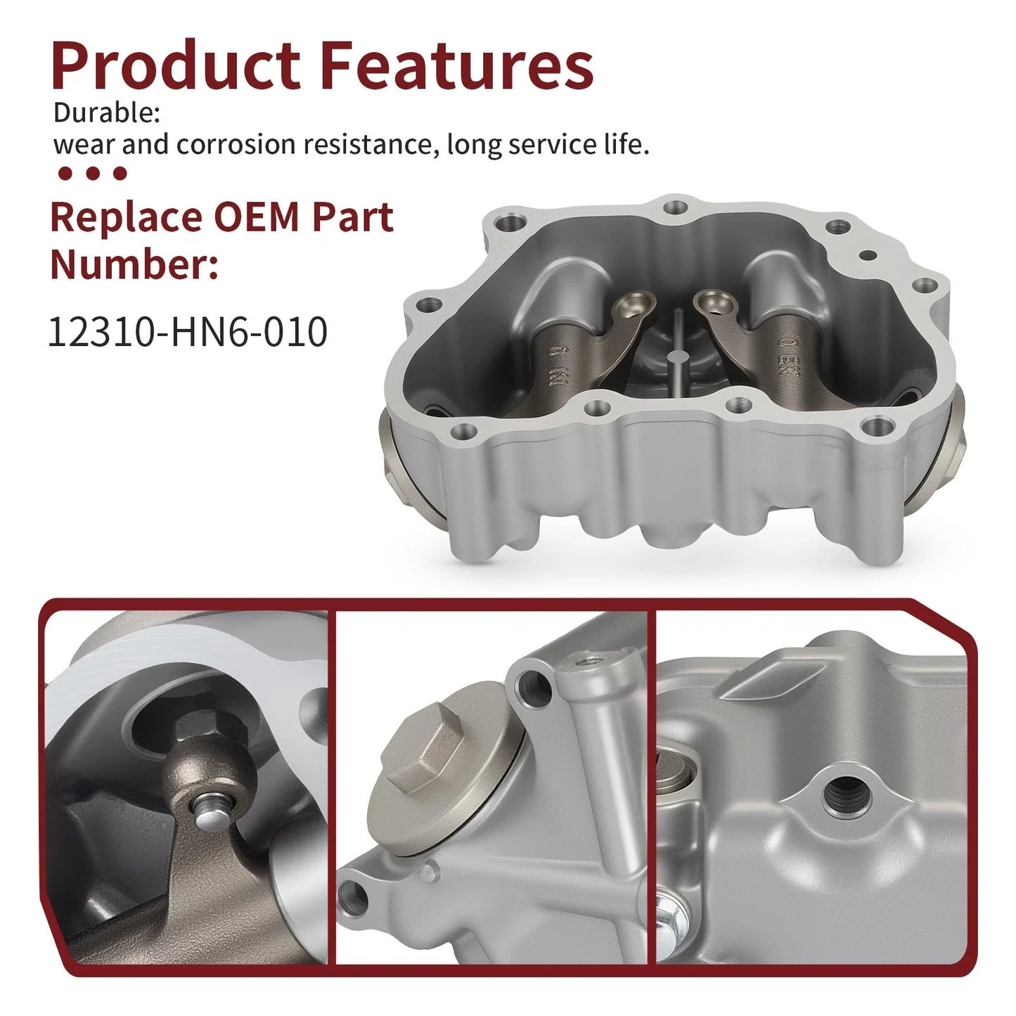 Cylinder Head Cover for Honda Recon 250 TRX250TE/TM