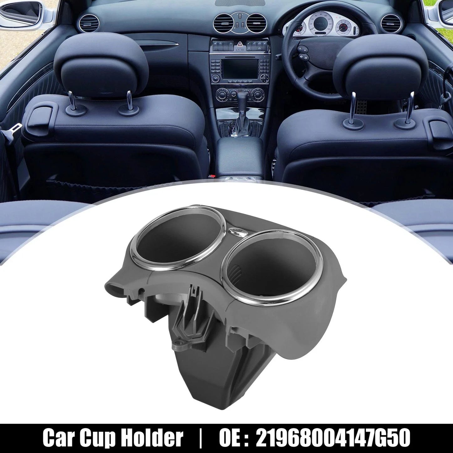 Cup Holder Bracket Gray for Mercedes CLS550 CLS63 AMG (2007-2011)