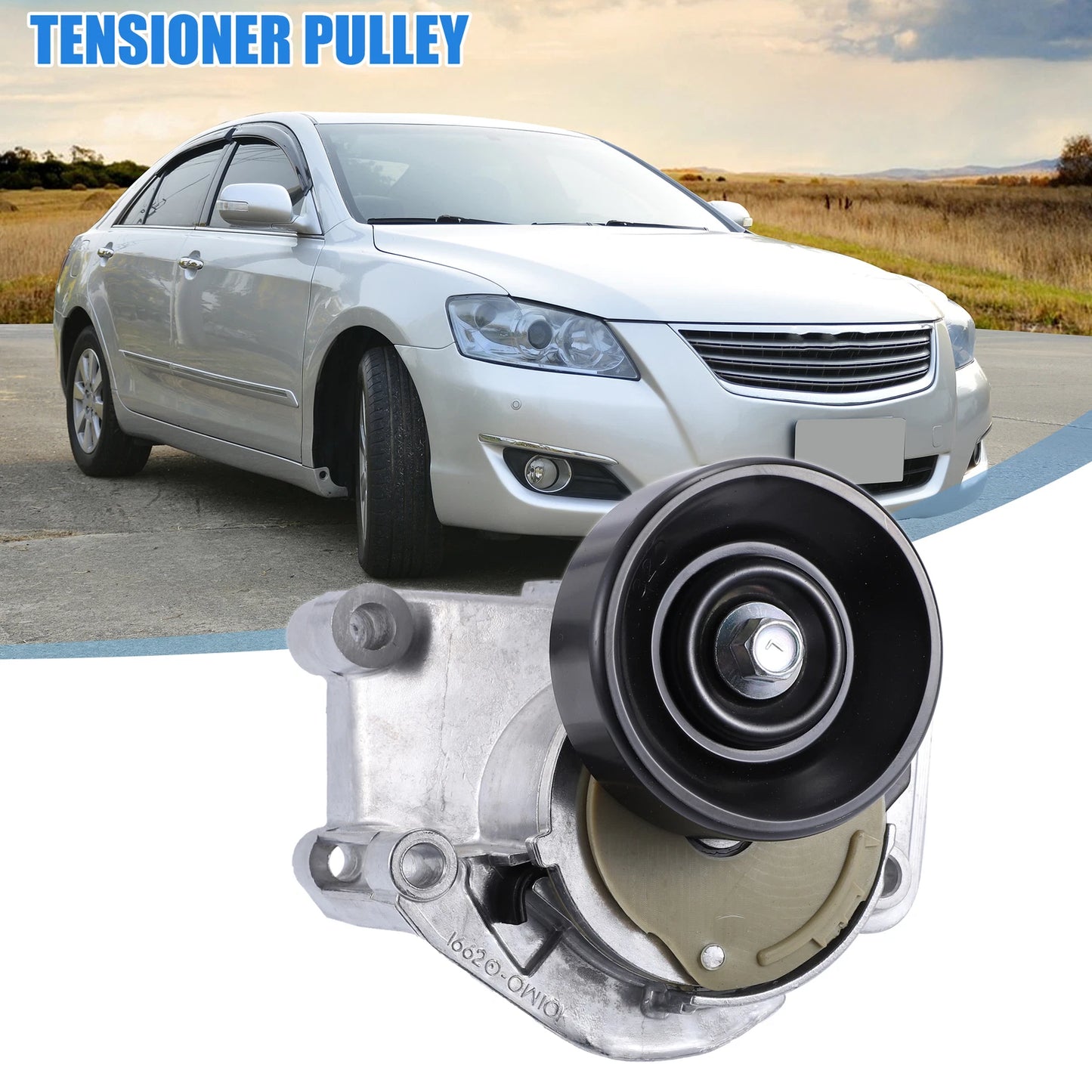 Engine Belt Tensioner Pulley for Toyota 4Runner 4.7L (2003–2009) 16620-0W101