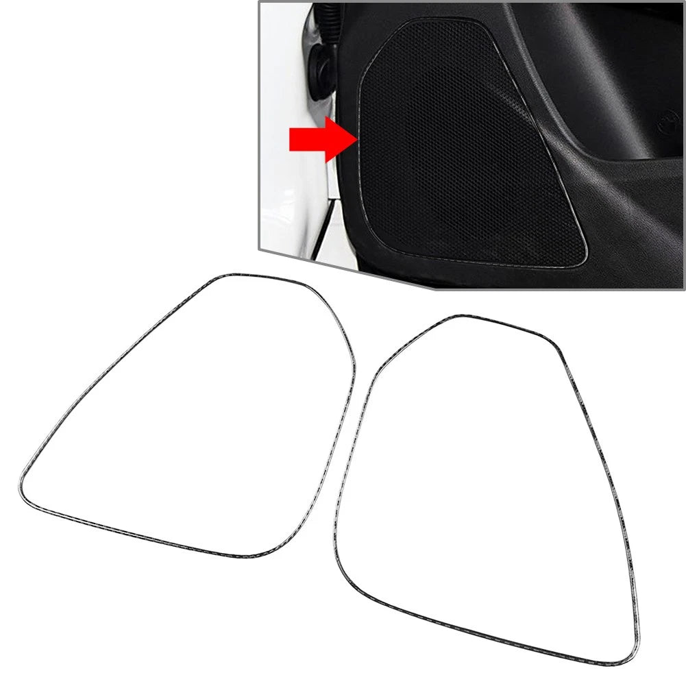 Set of 4 Interior Water Cup Holder Mat Cover Trim for Jeep Wrangler JK (2007–2017)