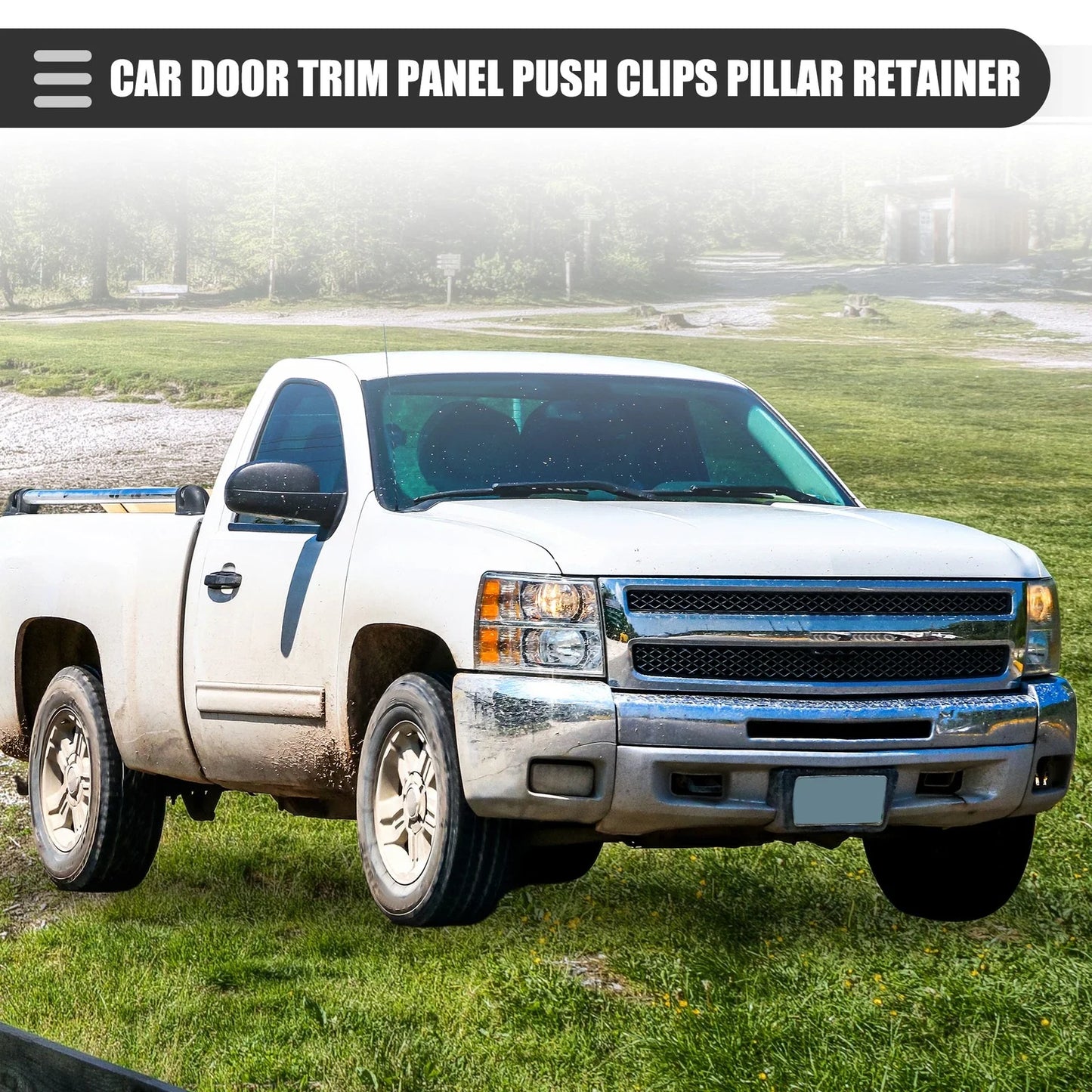 20 x Vehicle Door Trim Panel Push Clips for Chevrolet (No.11519031)