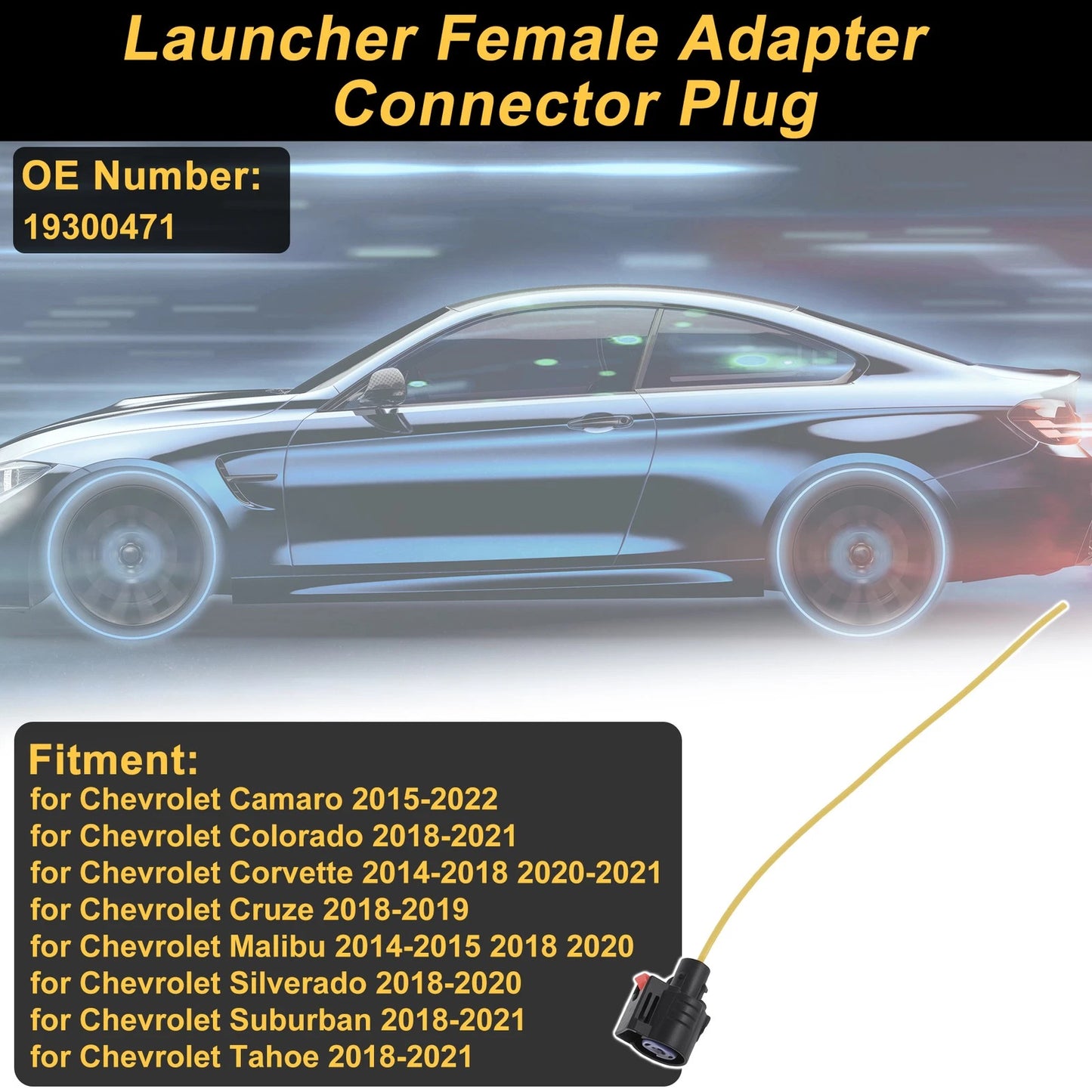 2 Pin Launcher for Chevrolet Camaro (2015–2022) No. 19300471