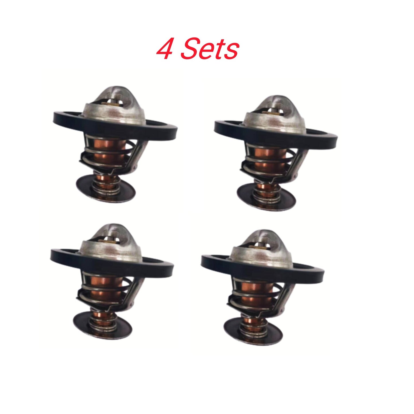 Set of 4 Thermostats for Volvo Penta MD31 AD41 KAD42 KAD43 KAD300