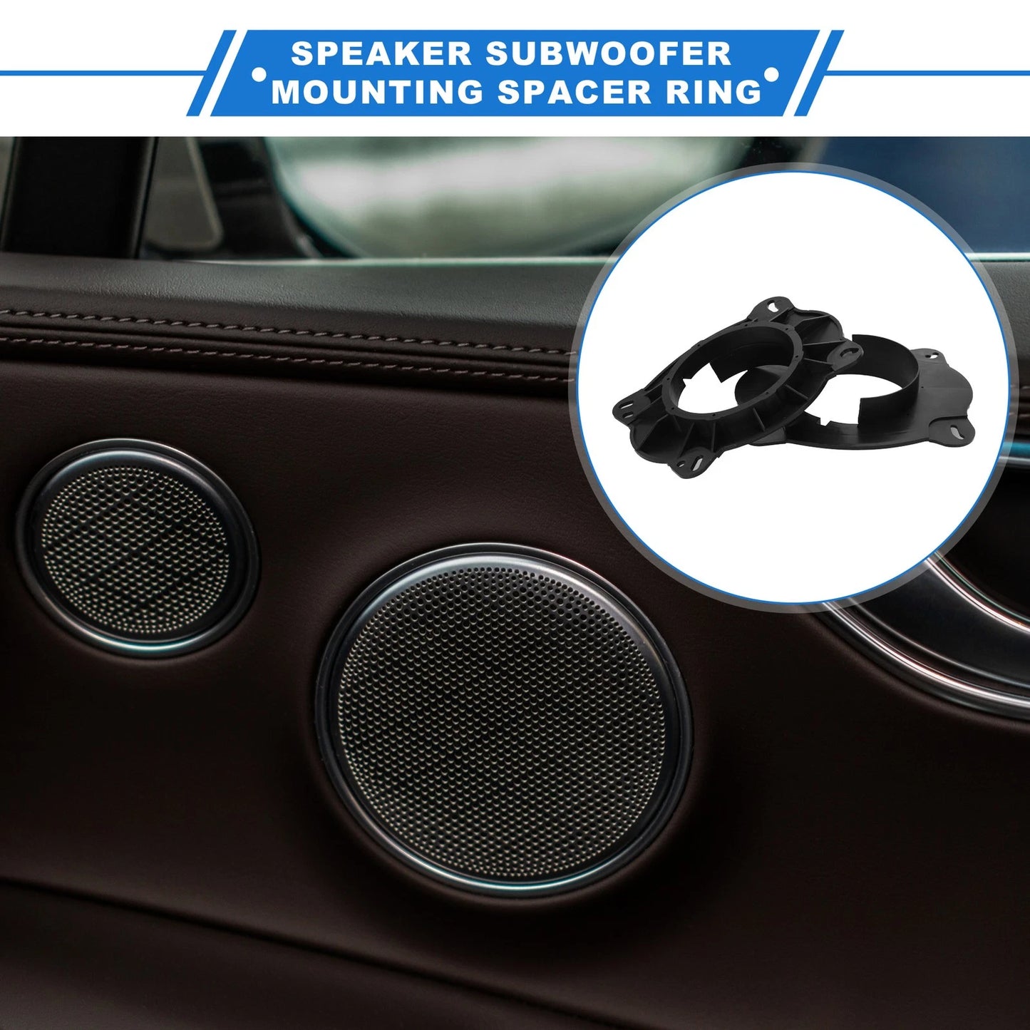 2X Speaker Spacer Ring for Lexus ES350 (6.5")