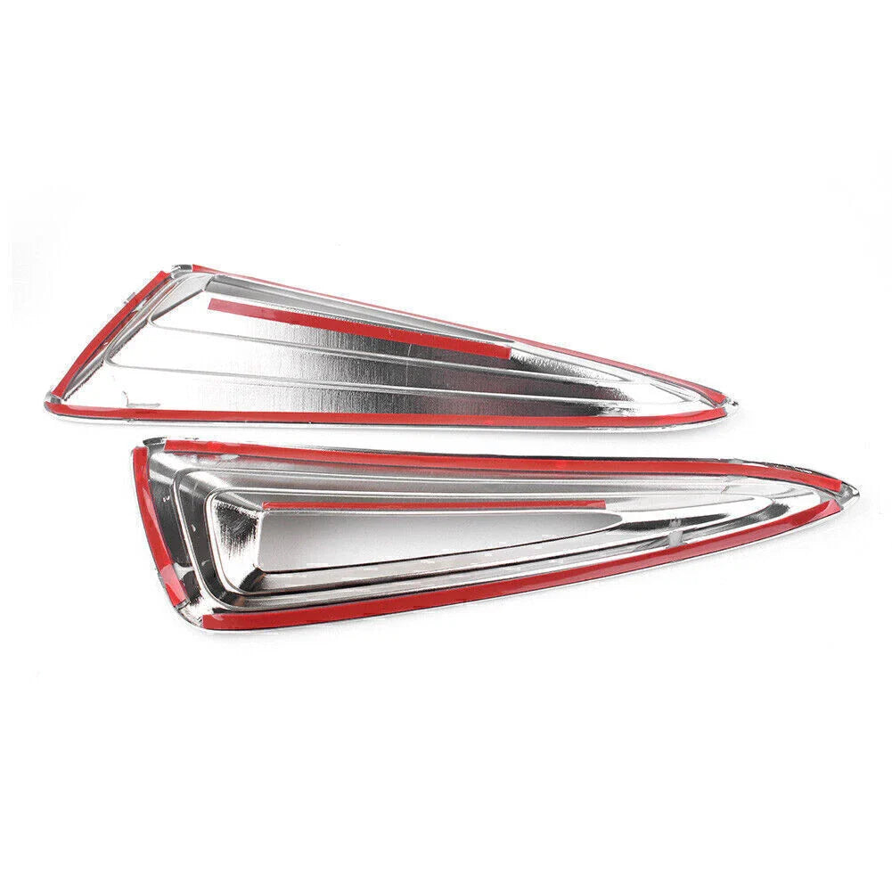 Front Fog Lamp Light Cover Trim for Toyota C-HR (2016-2018) Chrome