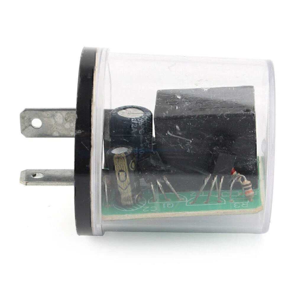 12V PIN Waterproof LED Turn Signal Blinker Relay for Motorcycle