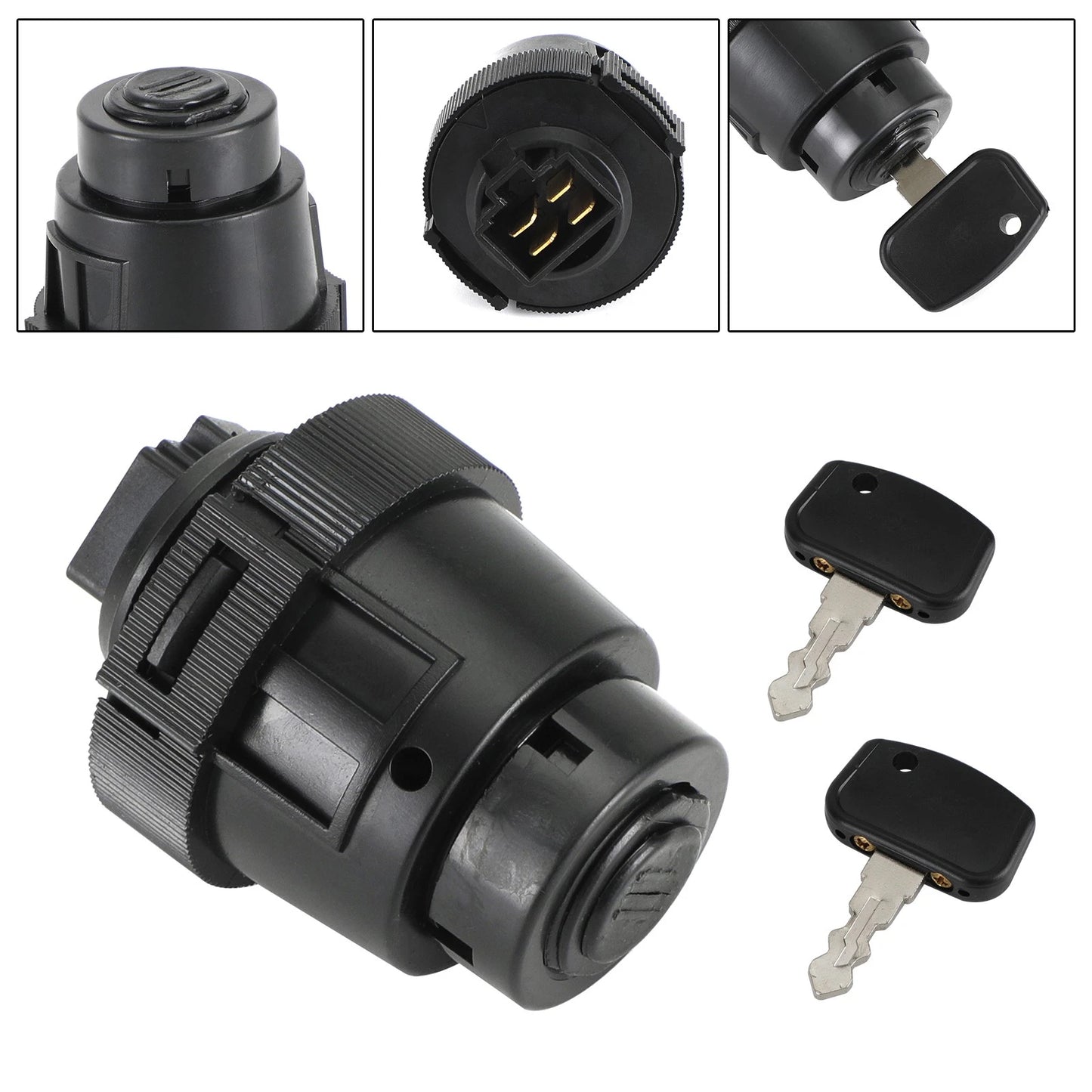 Ignition Switch with Keys K7571-62112 for Kubota RTV500 900 (2004–2019)