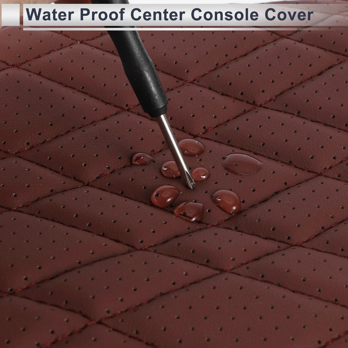 Center Console Cover for BMW X3 Wine Red (2011-2017)