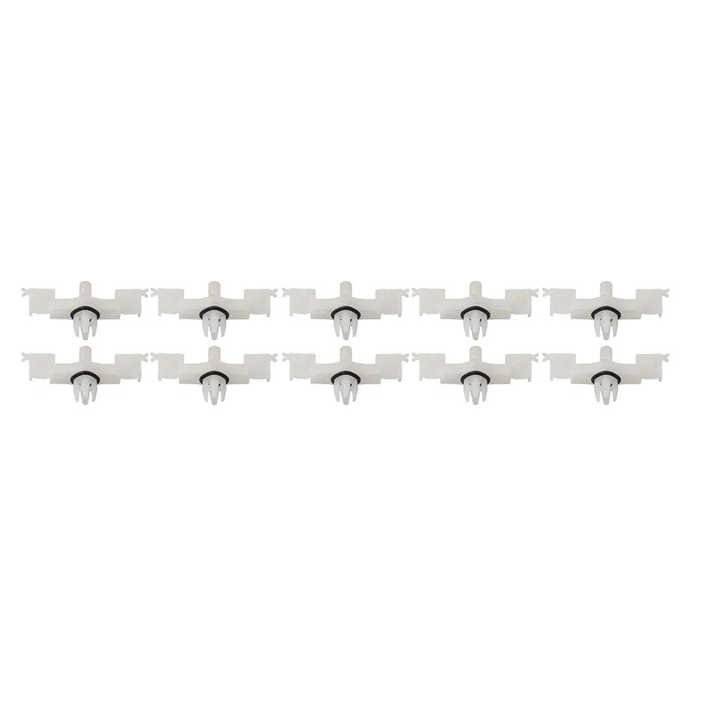 10 x Door Sill Scuff Plate Clips for Porsche Cayenne (2003-2010)