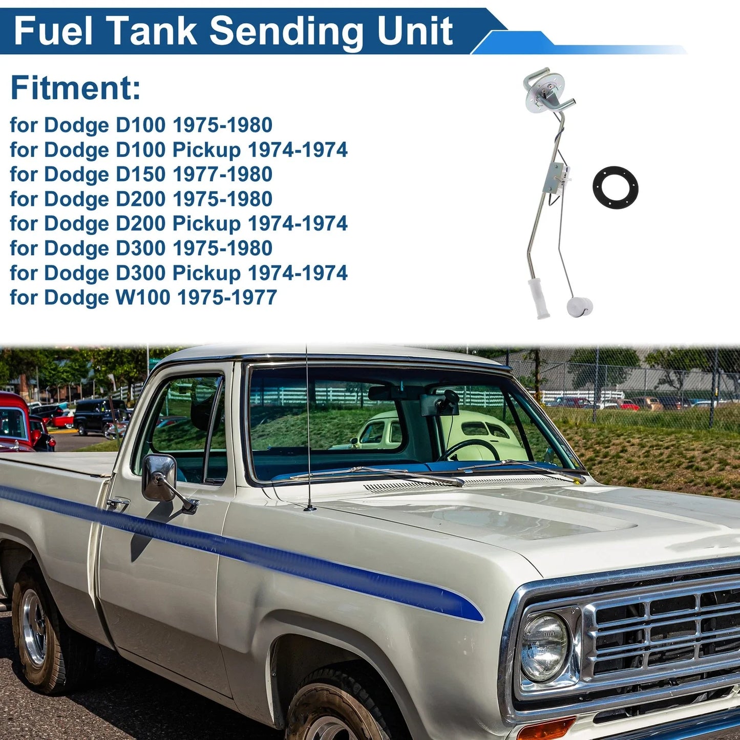 Fuel Level Sending Unit for Dodge D100 (1975-1980)