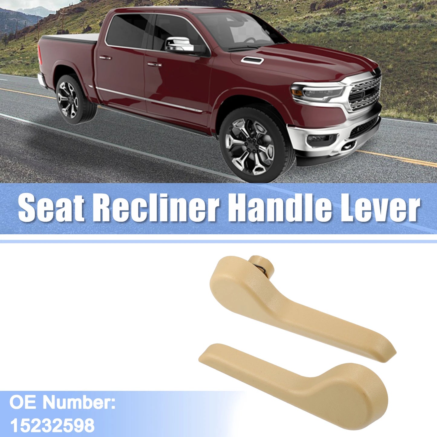 Pair Front Left Right Car Seat Recliner Handle for Chevrolet Avalanche (2002–2013)