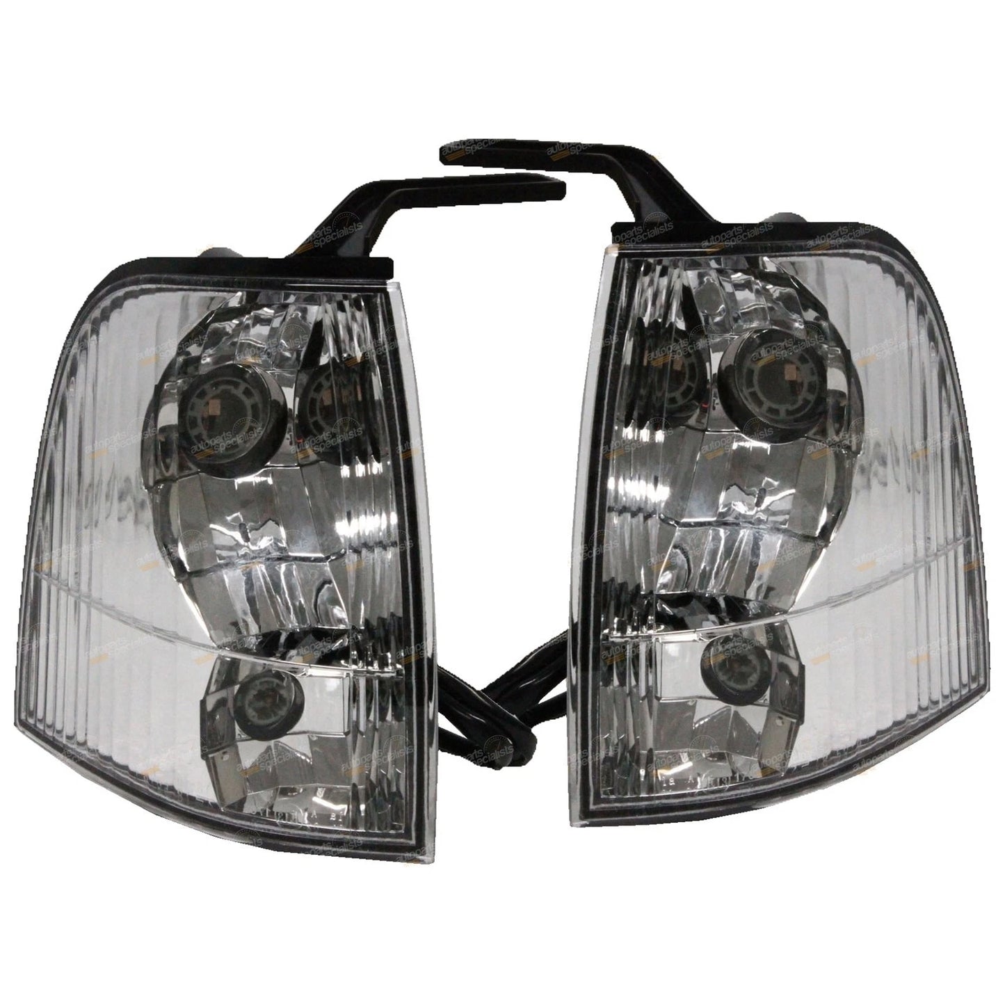 Clear Corner Indicator Lights Pair for Ford Courier PG PH (2002–2006)